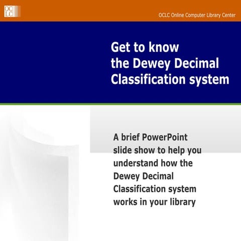 Dewey Decimal Classification for Kids