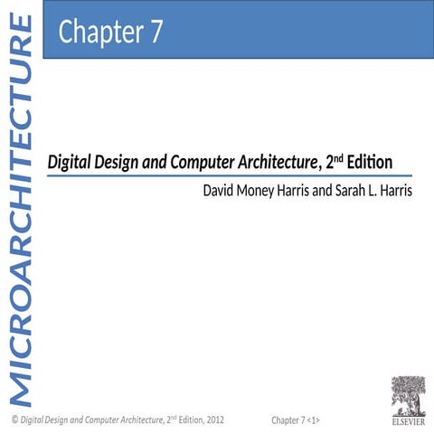 DDCA_Ch7 for digital design of logic circuits | PPTX