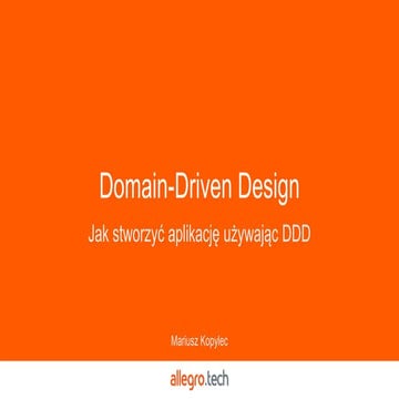 Domain-Driven Design workshops