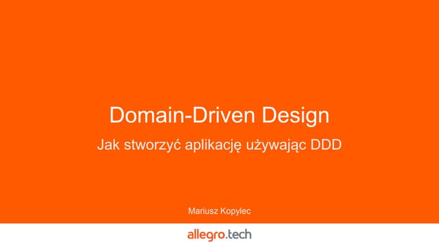 Domain-Driven Design workshops