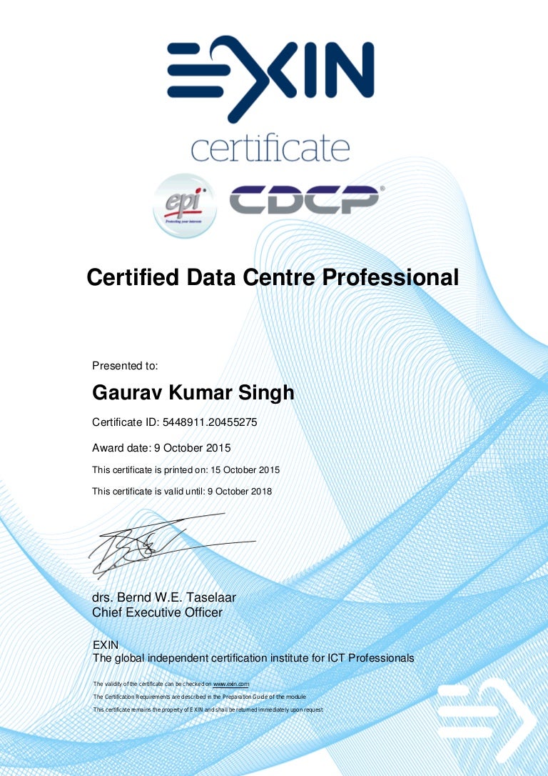 CDCP Examsfragen