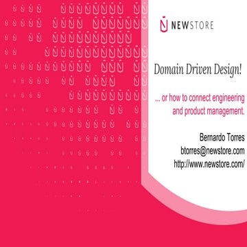 Domain Driven Design @ NewStore