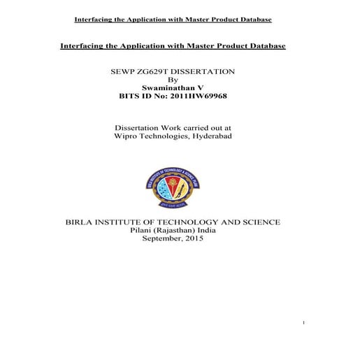 2011HW69968-Dissertation Final Report