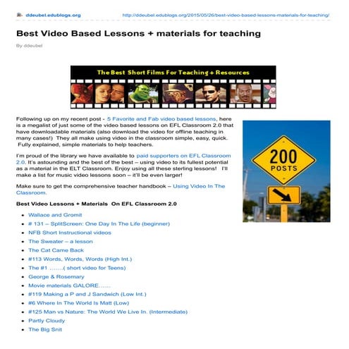 Video Lessons