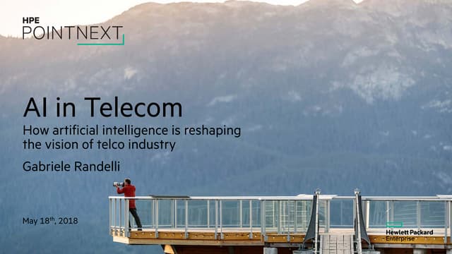 AI in Telecom: How artificial intelligence is reshaping the vision of telco i...