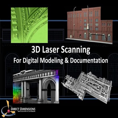 Direct Dimensions: 3D Laser Scanning for Digital Modeling and Documentation