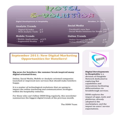 Ddih october newsletter