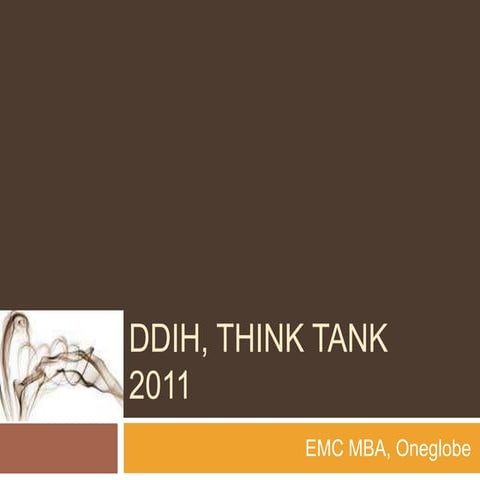D di h, think tank 2011
