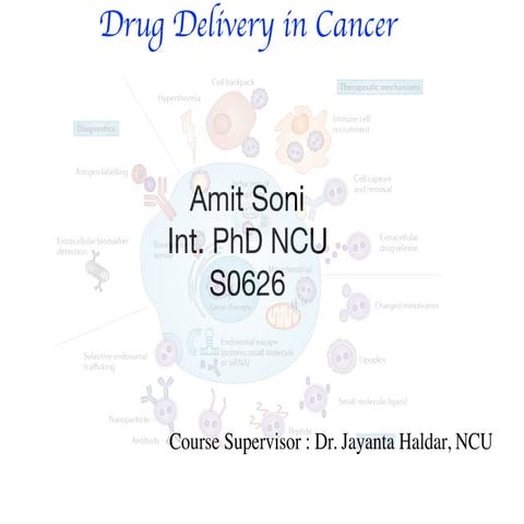 Drug Delivery Systems in Cancer | PDF