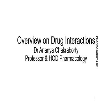 Drug Interactions