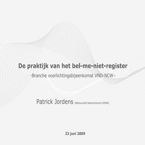 Ddma presentatie opgemaakt 21juni2009