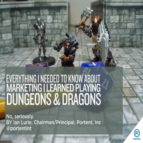 Everything I needed to know about marketing I learned playing Dungeons and Dr...