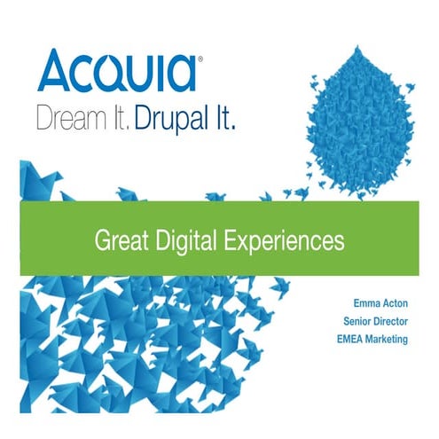 Data Driven Marketing Roadshow Dublin 270314_Acquia