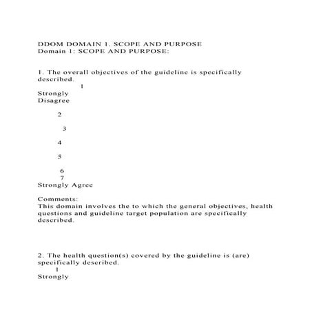 DDOM DOMAIN 1. SCOPE AND PURPOSEDomain 1 SCOPE AND PURPOSE.docx