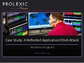 D do s attack case study  wordpress...