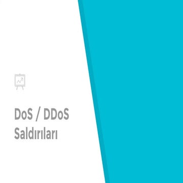 DoS/DDoS Saldırıları