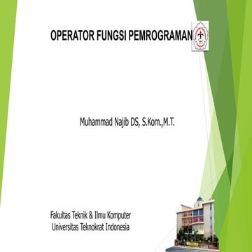 11. operator scratch | PPTX