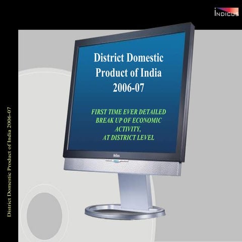 District GDP of India