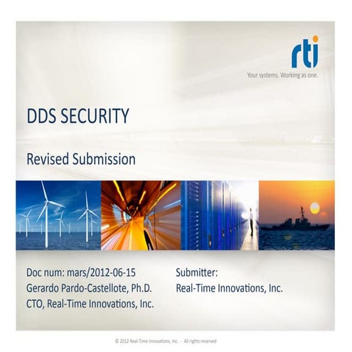 OMG DDS Security Standard