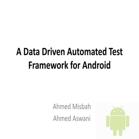 DDT Testing Library for Android