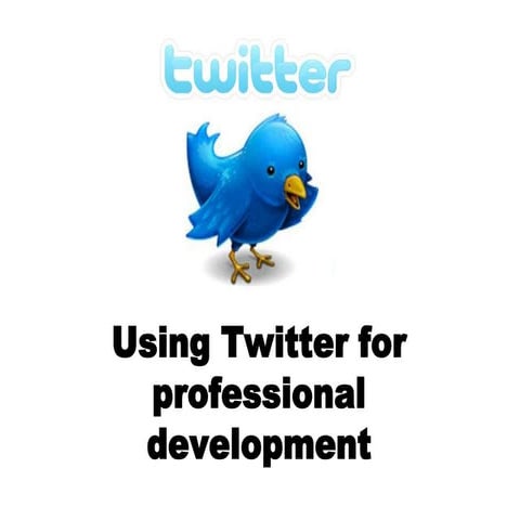 Using twitter for CPD