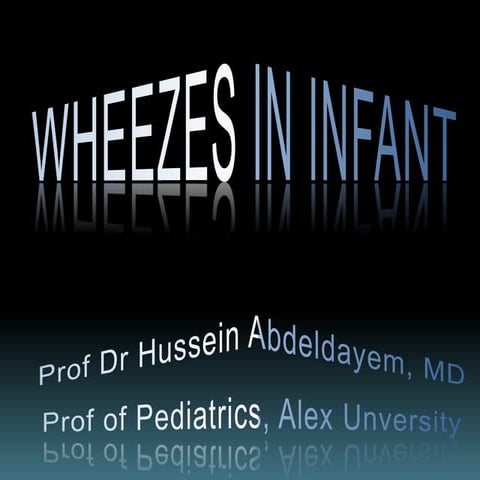 Dd wheezy chest in infant for fm