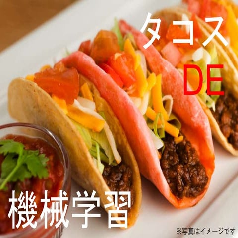 タコス De 機械学習 ~パーセプトロンを実装してみよう~