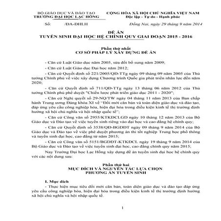 De an-tuyen-sinh-truong-dh-lac-hong-2015