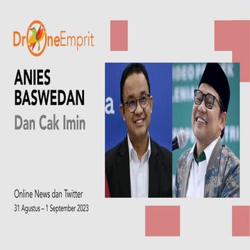 Anies Baswedan dan Cak Imin