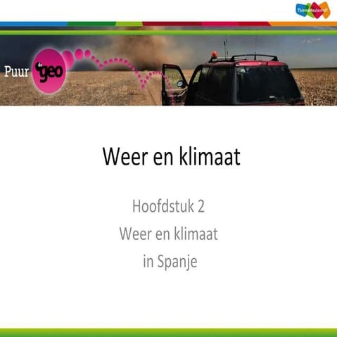 Weer en Klimaat de Geo H.2 | PDF | Geography | Science