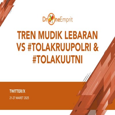 TREN MUDIK LEBARAN VS #TOLAKRUUPOLRI & #TOLAKUUTNI