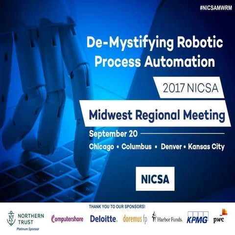 De-mystifying Robotic Process Automation
