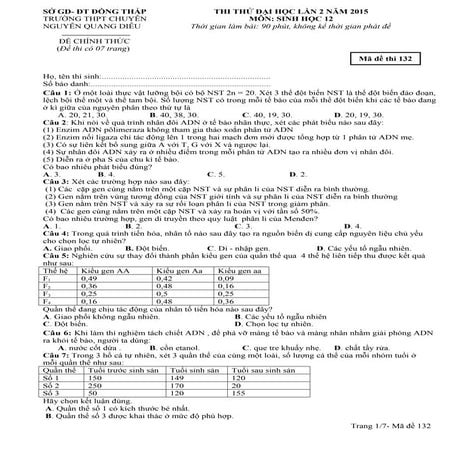 De thi-thu-thpt-quoc-gia-mon-sinh-hoc-lan-2-nam-2015-thpt-chuyen-nguyen-quang...