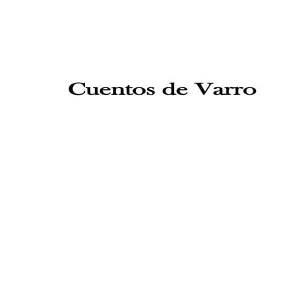 Cuentos de Varro