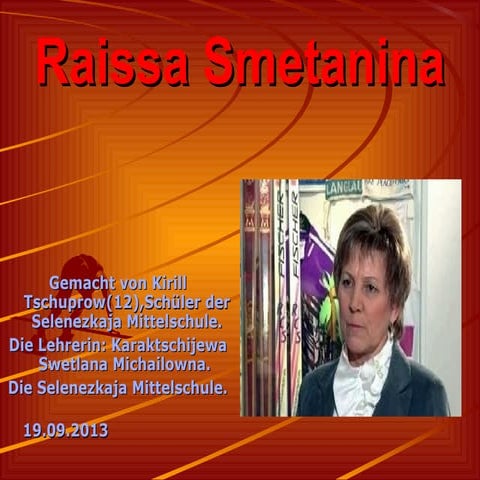 Raissa Smetanina PPT