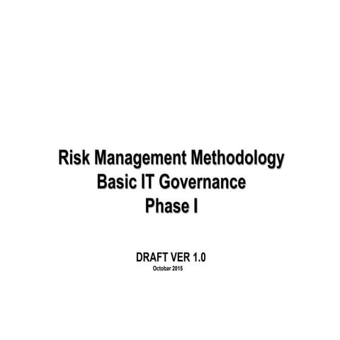 Risk Management Methodology - Copy