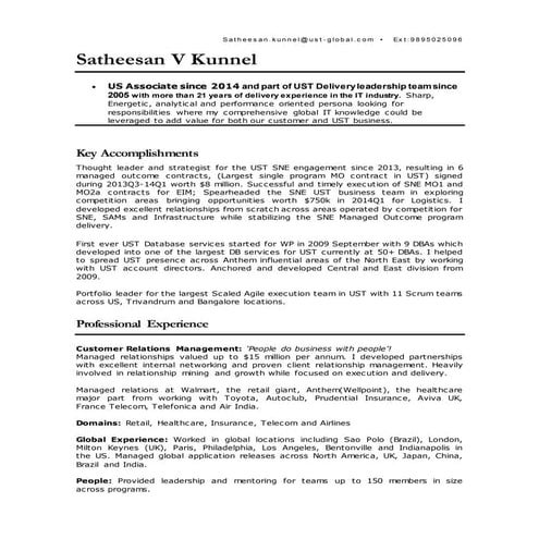 Profile Intro-Satheesan Kunnel-ust