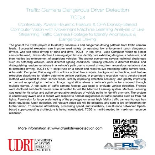 TrafficCameraDangerousDriverDetectionV5InfoPage