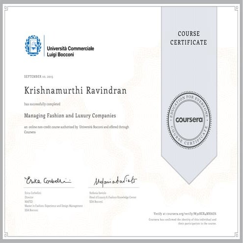 Coursera W32RER4MHAU6