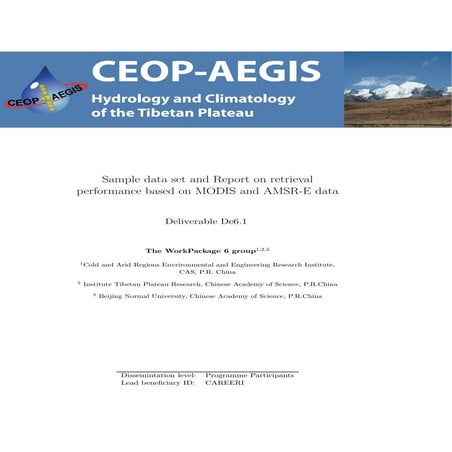 Snow cover assessment tool using Python | PDF