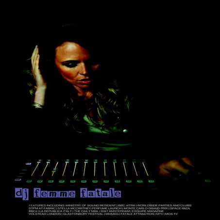 Dj Femme Fatale press pack 2011
