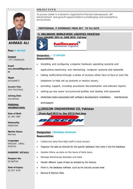 ANWAR CV | DOC
