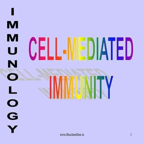 Cell mediated & humoral immunity | PPTX