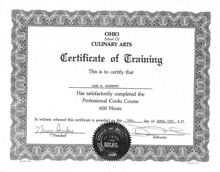 What Is A Certified Chef Designation? – AOJP