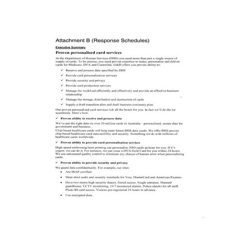 Final security guard tender | PDF