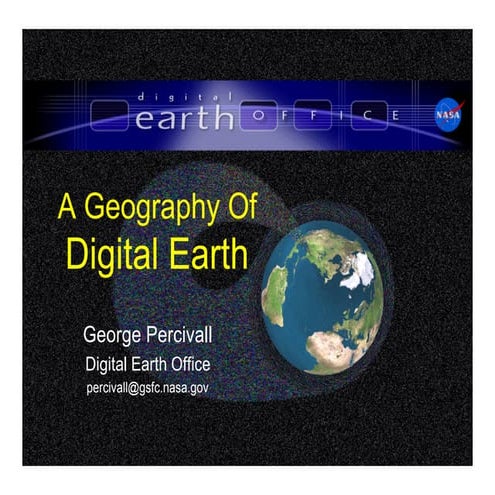 Geography of Digital Earth