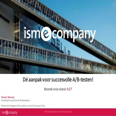 De aanpak voor succesvolle A/B-testen