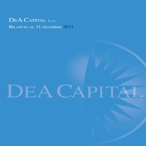 DeA Capital bilancio 2011 ita