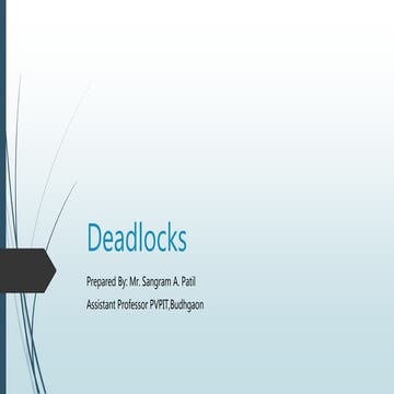 Deadlock | PPT