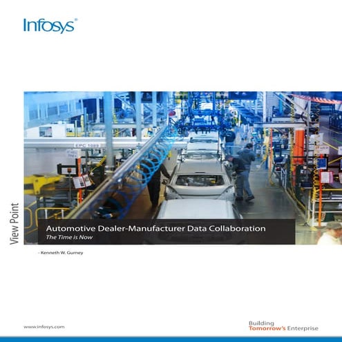Benefits of tighter Automotive Dealer-Manufacturer Data Collaboration